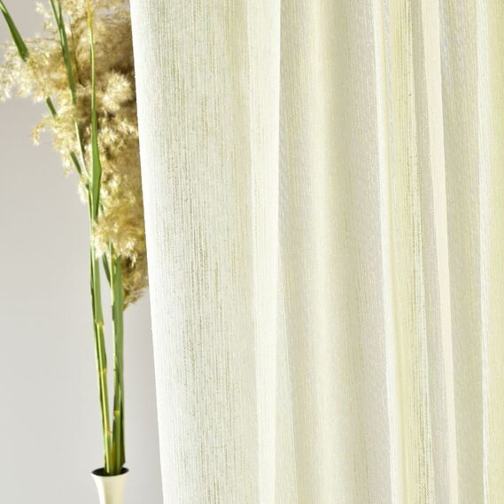 Тюль мешковина однотонный Тетрис V-102 екрю, фото 1 Тюль мешковина однотонный Тетрис V-102 екрю, фото 1