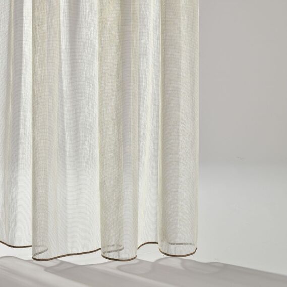 Тюль марлевка Brabus  V-201 сірий беж, фото 1