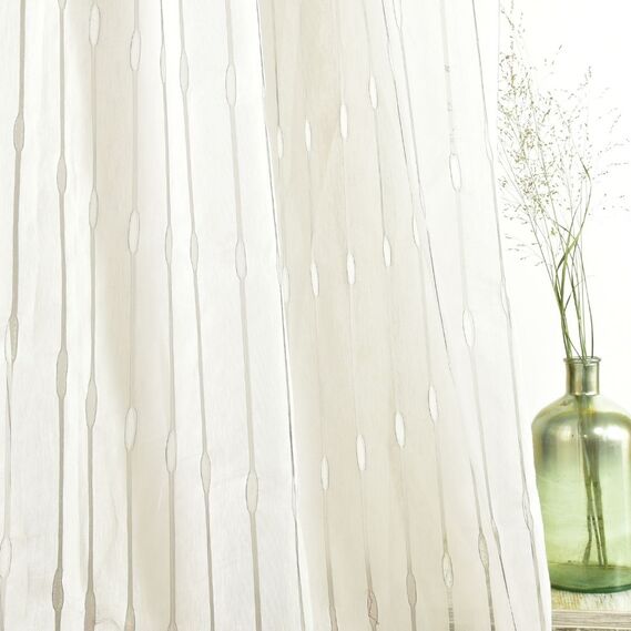 Тканина тюль однотонний батист Freedom V-101 біла, фото 5 Тканина тюль однотонний батист Freedom V-101 біла, фото 5