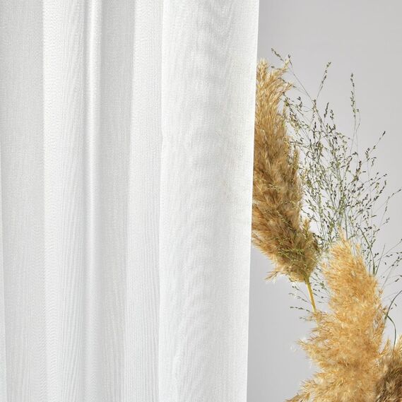 Тюль однотонний NEW IVON V-001 молоко, фото 1 Тюль однотонний NEW IVON V-001 молоко, фото 1