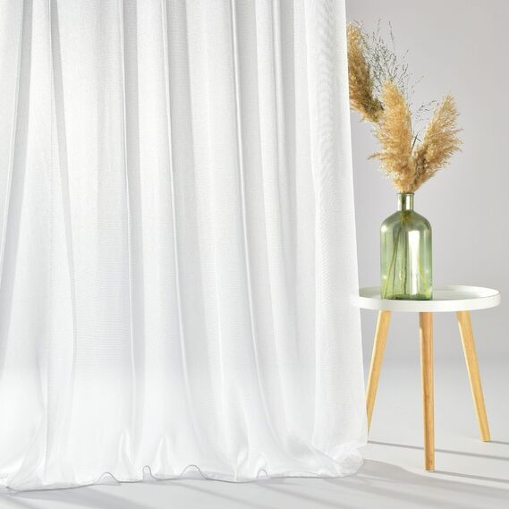 Тюль однотонний NEW IVON V-001 молоко, фото 2 Тюль однотонний NEW IVON V-001 молоко, фото 2