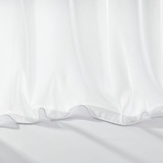 Тюль однотонний NEW IVON V-001 молоко, фото 3 Тюль однотонний NEW IVON V-001 молоко, фото 3