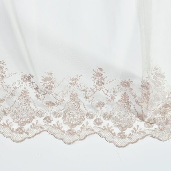 Тюль фатин з вишивкою Бейл V-vizon, фото 2 Тюль фатин з вишивкою Бейл V-vizon, фото 2