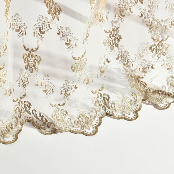 Тюль сетка с вышивкой Кабаре V-vizon, фото 2 Тюль сетка с вышивкой Кабаре V-vizon, фото 2