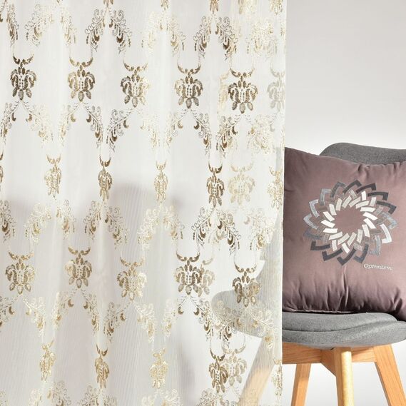 Тюль сетка с вышивкой Кабаре V-vizon, фото 5 Тюль сетка с вышивкой Кабаре V-vizon, фото 5