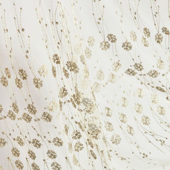 Тюль сетка с вышивкой Иванка V-07 візон, фото 5 Тюль сетка с вышивкой Иванка V-07 візон, фото 5