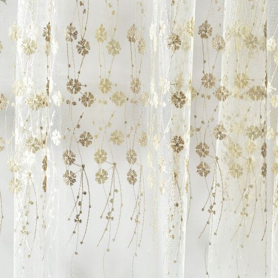 Тюль сітка з вишивкою Іванка V- tprk-vzn візон золото, фото 10 Тюль сітка з вишивкою Іванка V- tprk-vzn візон золото, фото 10