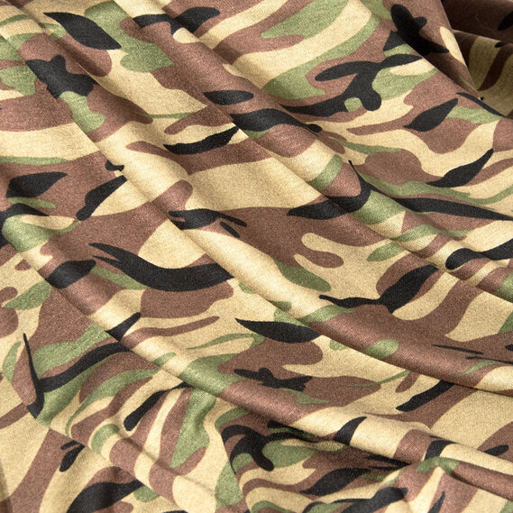 Fabric Knitwear Modal V-1 олива коричнева, фото 1