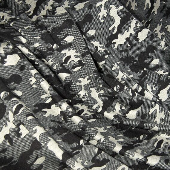 Тканина трикотаж віскоза Modal V-2 світло сірий, фото 1