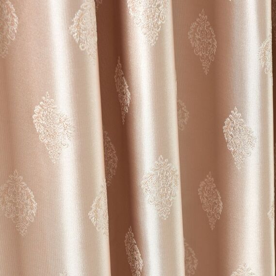 Тканина портьєрна жакардова Вівьєн V-5201 беж, фото 2 Тканина портьєрна жакардова Вівьєн V-5201 беж, фото 2