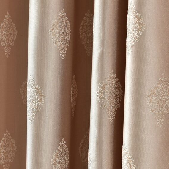Тканина портьєрна жакардова Вівьєн V-5201 беж, фото 6 Тканина портьєрна жакардова Вівьєн V-5201 беж, фото 6