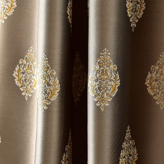 Jacquard curtain fabric V-5303 візон, фото 3