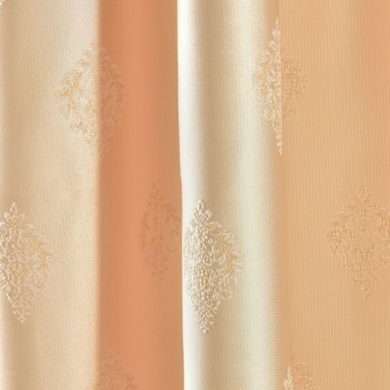 Ткань портьерная жаккардовая Вивьен V-101 крем, фото 4