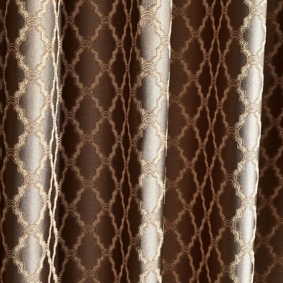 Тканина портьєрна жакардова Клавдія V-5301 візон, фото 5