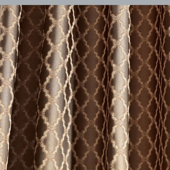 Тканина портьєрна жакардова Клавдія V-5301 візон, фото 6