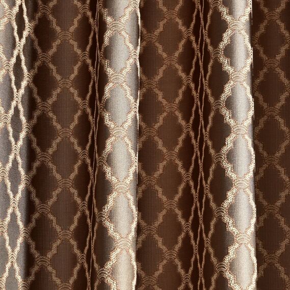 Тканина портьєрна жакардова Клавдія V-5301 візон, фото 7