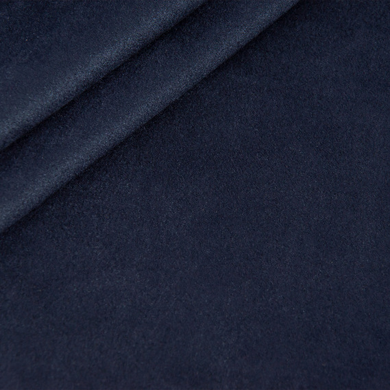 Трикотаж Замша Порту синій, фото 1