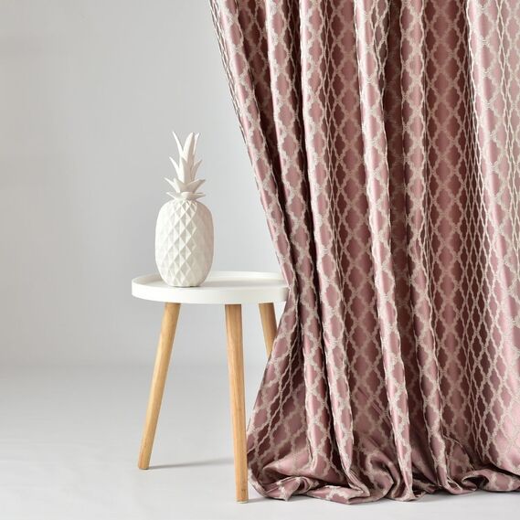 Тканина портьєрна жакардова Клавдія V-1001 фрез, фото 3