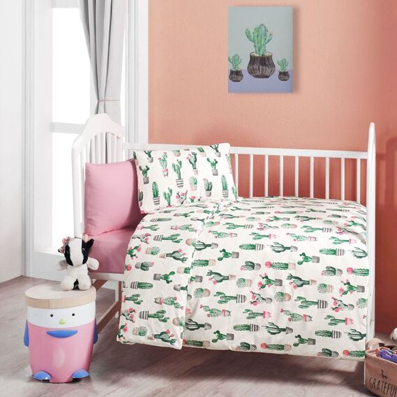 Тканина бязь ранфорс для постільної білизни 2,4 м V-24696/1 Кактуси зелені, фото 1 Тканина бязь ранфорс для постільної білизни 2,4 м V-24696/1 Кактуси зелені, фото 1