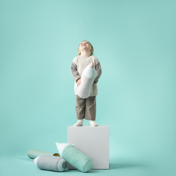 Pillow Roller Pencil ТM PAPAELLA 14*45 см ментол, фото 8