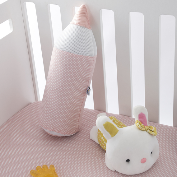 Pillow Roller Pencil ТM PAPAELLA 14*45 см пудра, фото 3