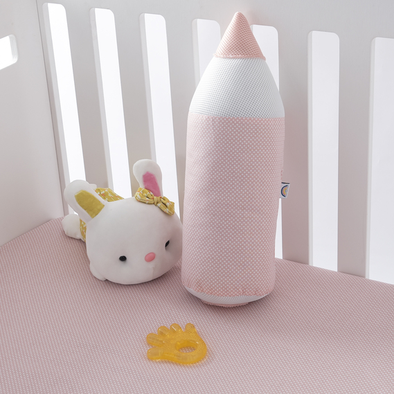 Pillow Roller Pencil ТM PAPAELLA 14*45 см пудра, фото 5