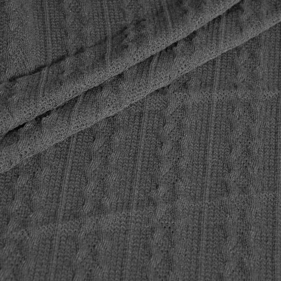 Тканина трикотаж Олівія темно сірий, фото 2 Тканина трикотаж Олівія темно сірий, фото 2