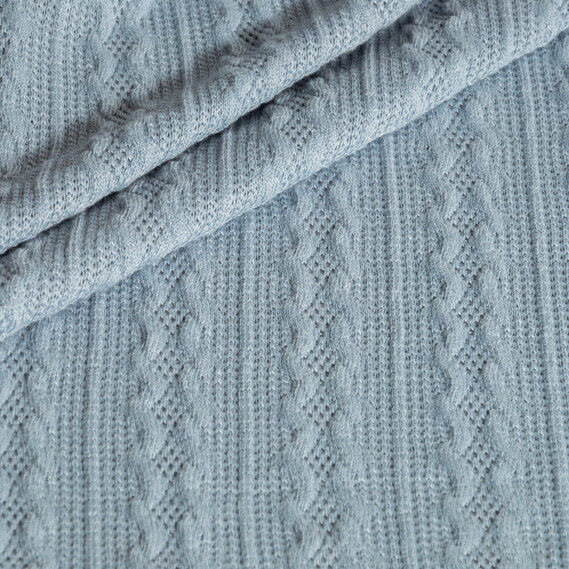 Fabric jersey Olivia блакитний , фото 2 Fabric jersey Olivia блакитний , фото 2