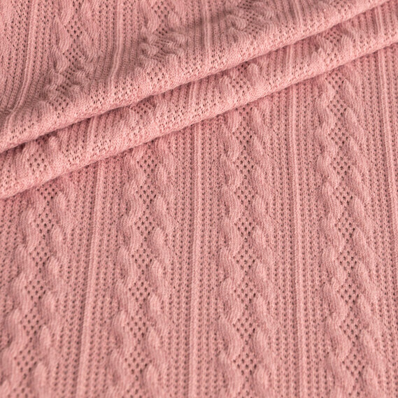 Тканина трикотаж Олівія рожевий, фото 2 Тканина трикотаж Олівія рожевий, фото 2