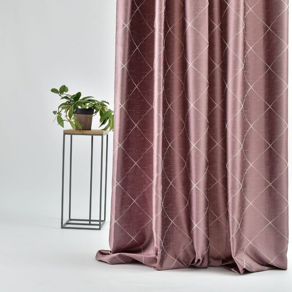 Ткань портьерная жаккардовая Нео V-1001 світлий фрез, фото 1