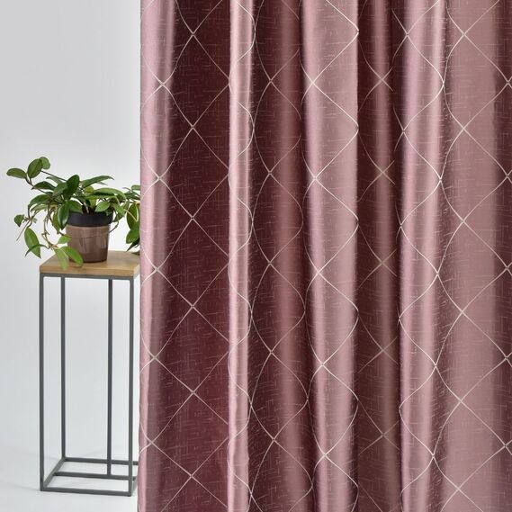 Ткань портьерная жаккардовая Нео V-1001 світлий фрез, фото 4