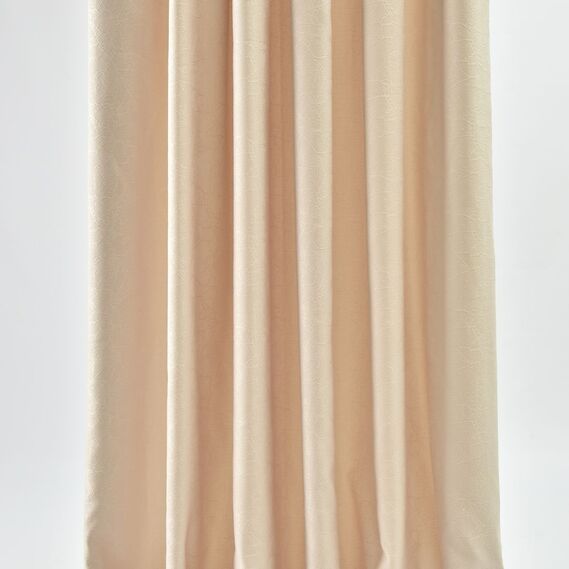 Тканина портьєрна жакардова Павутиння V-27121 вершки , фото 6