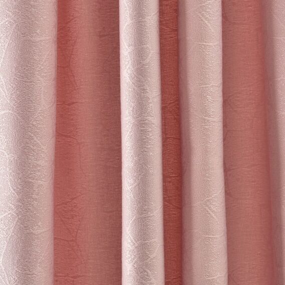 Тканина портьєрна жакардова Павутиння V-50096 рожева, фото 5