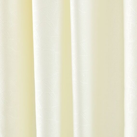 Тканина портьєрна жакардова Павутиння V-27120 біла, фото 2