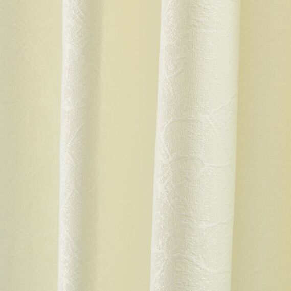 Тканина портьєрна жакардова Павутиння V-27120 біла, фото 5