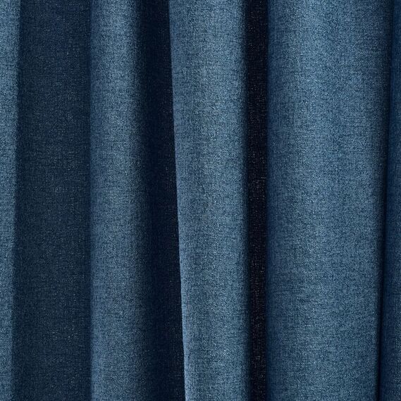 Ткань портьерная жаккардовая Меланж букле V-123 денім, фото 4