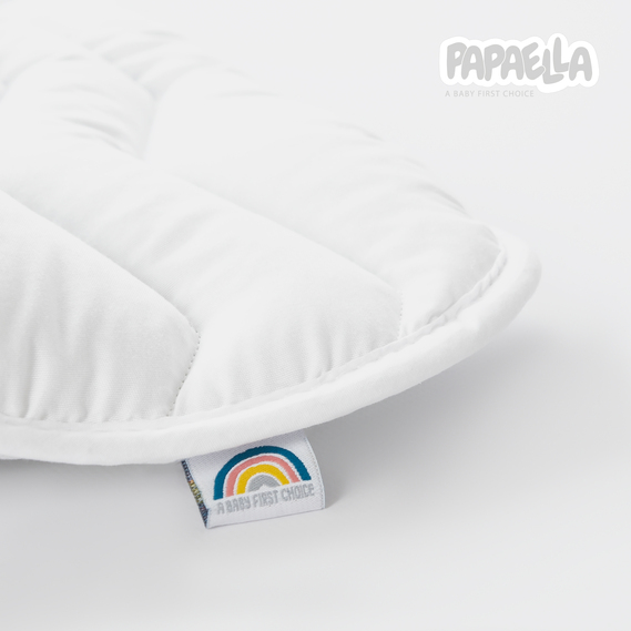 Подушка детская Comfort ТM PAPAELLA 40х60 см зигзаг/білий, фото 4
