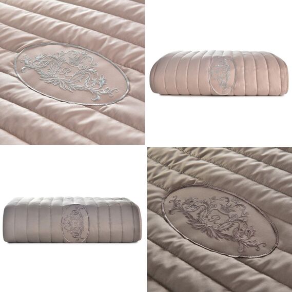 Bedspread Style ROYAL TM IDEIA 220х240 см сірий/беж, фото 5