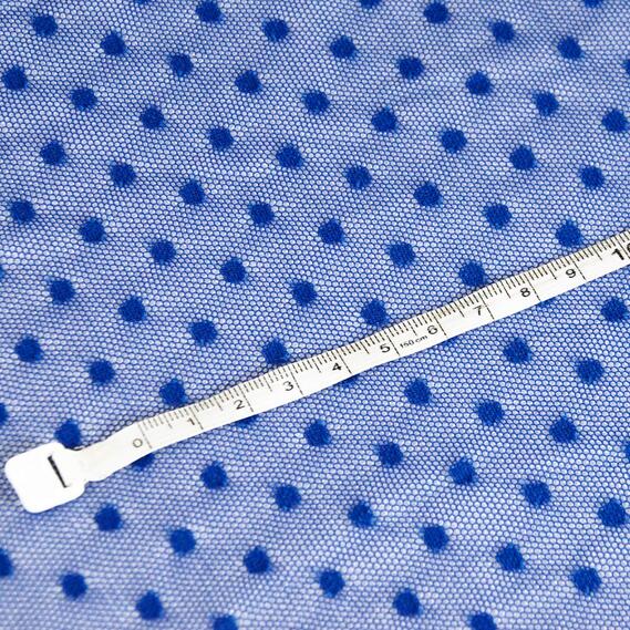 Ткань сетка Горох електрик, фото 3