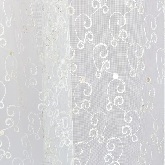 Тюль сетка с вышивкой Альмира V-altin, фото 10