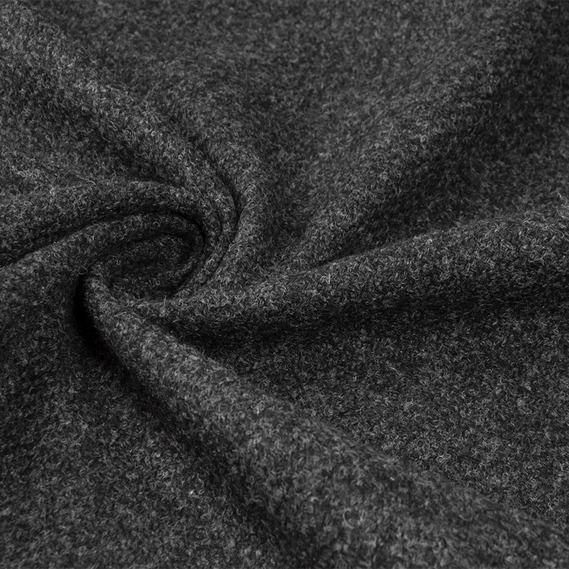 Тканина костюмна HW-3205 меланж кашемір темно сіра, фото 1 Тканина костюмна HW-3205 меланж кашемір темно сіра, фото 1