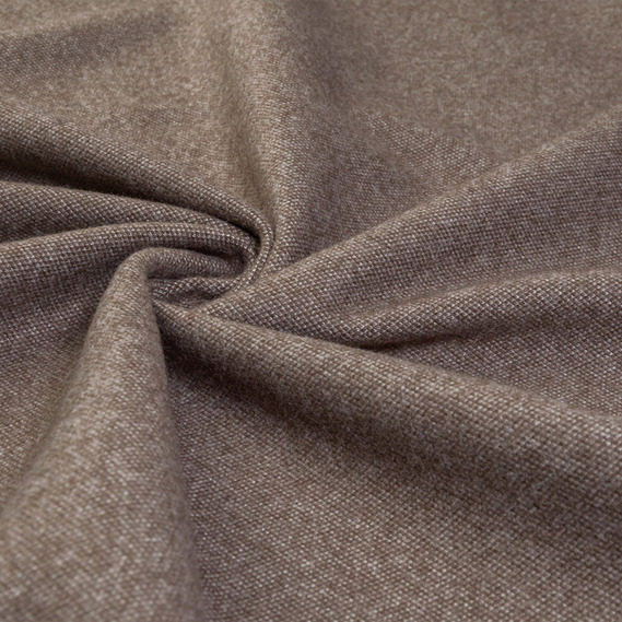 Ткаина костюмна однотонна Альберта коричнева, фото 1