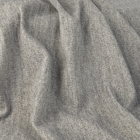 Ткаина костюмна однотонна Альберта сіра, фото 2