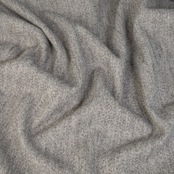 Ткаина костюмна однотонна Альберта сіра, фото 3