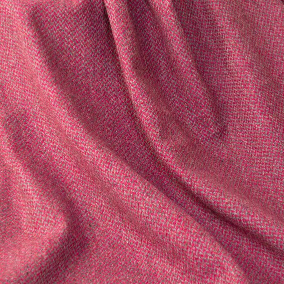 Ткань пальтовая Елка вишня , фото 2