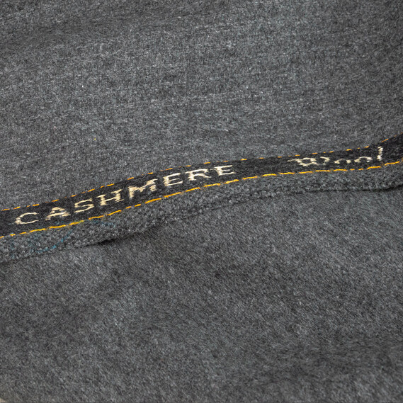 Ткань костюмная HW-3222 лента кашемір сіра, фото 4