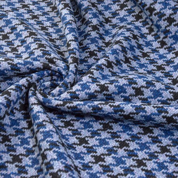 Coat fabric Paw синьо чорна, фото 1