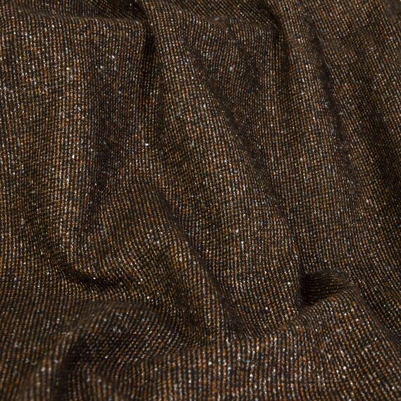 Тканина костюмна Турін коричнева, фото 2