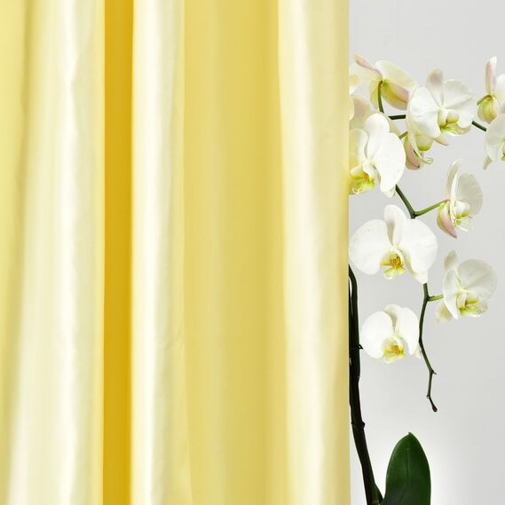 Ткань портьерная однотонная Micro saten V-122 крем, фото 4