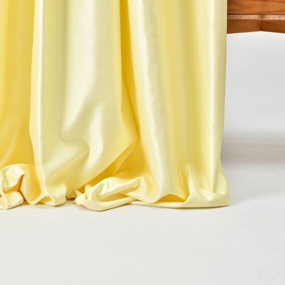 Ткань портьерная однотонная Micro saten V-122 крем, фото 7